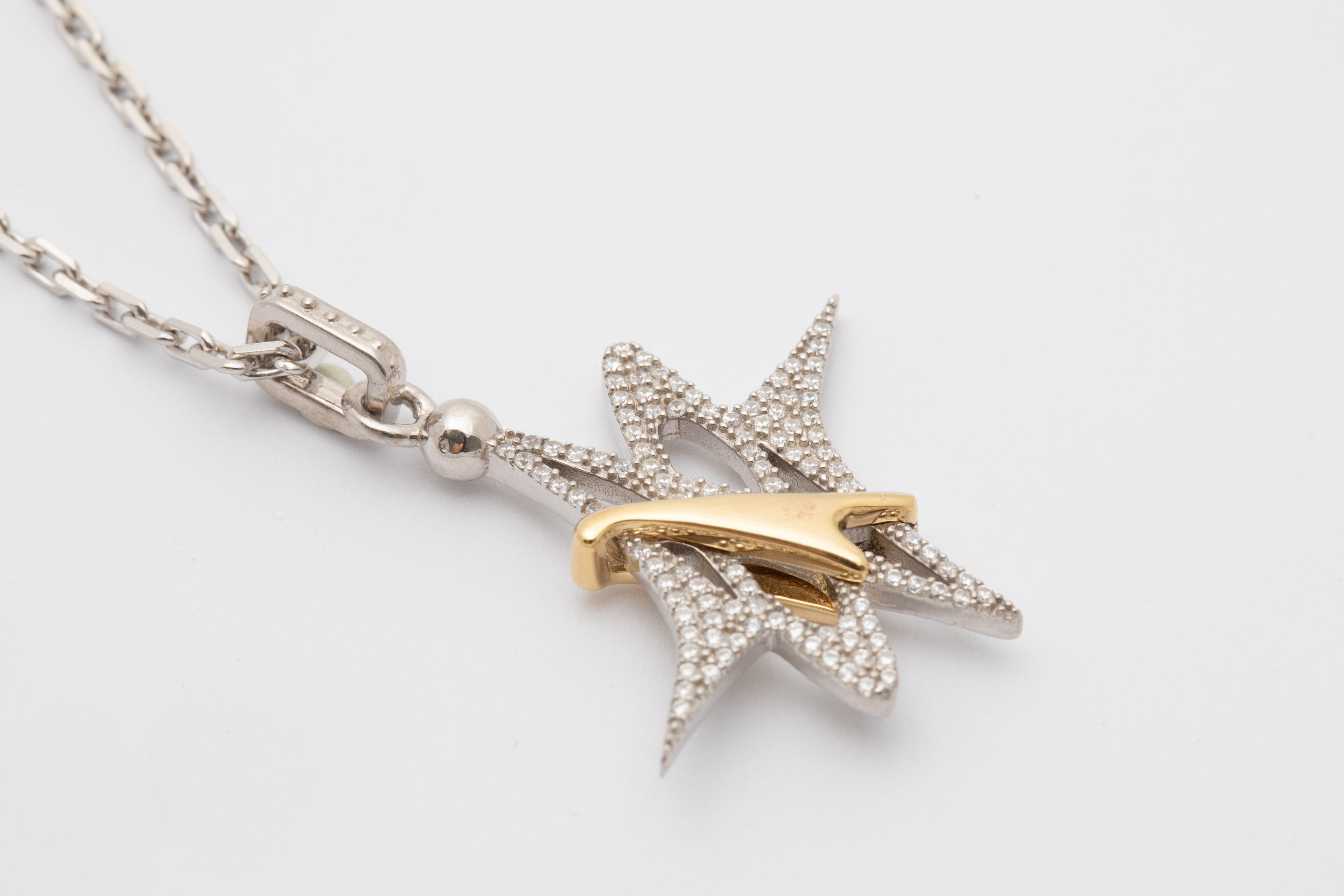 VECTOR BOLD PAVÉ NECKLACE