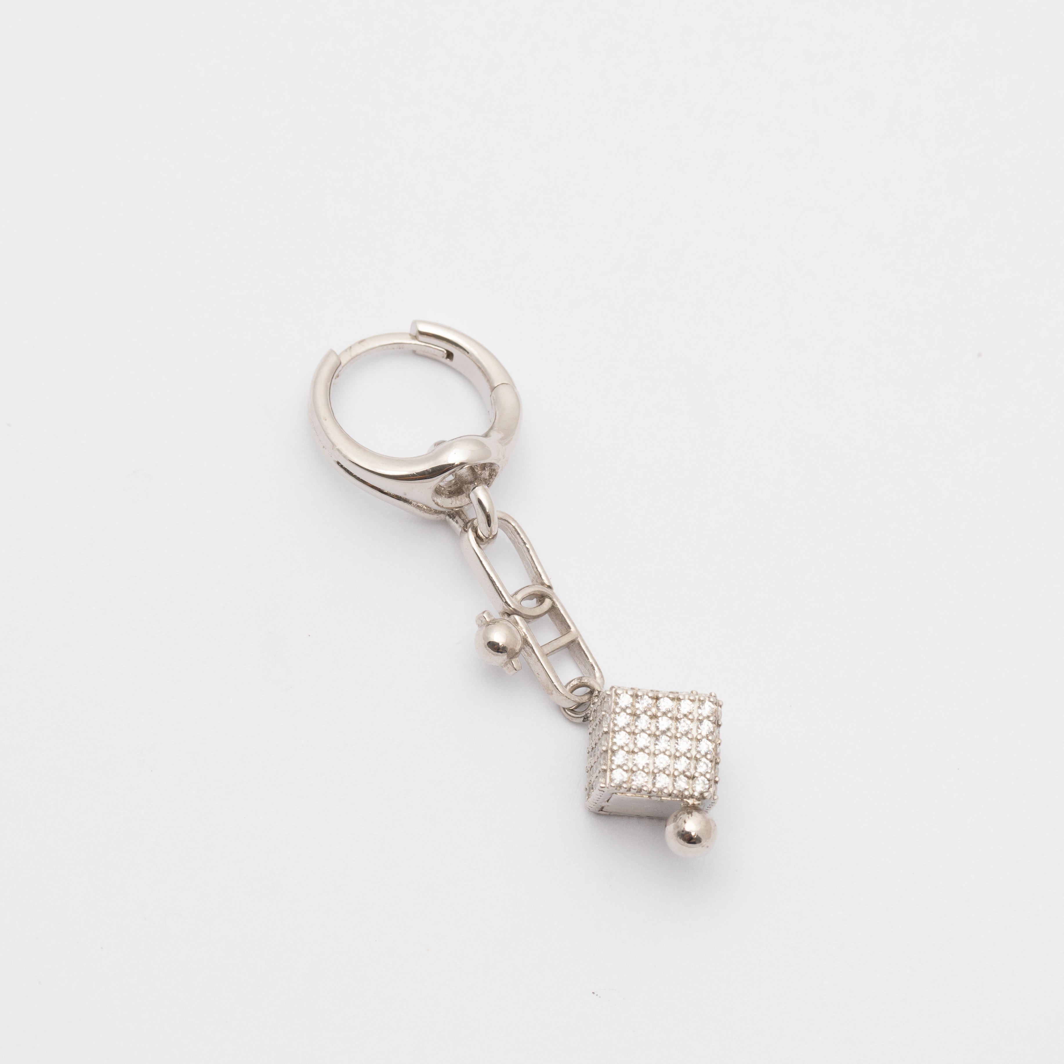CUBE DROP EARRING